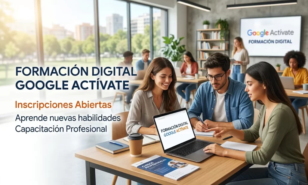 Formación Digital en Google Actívate