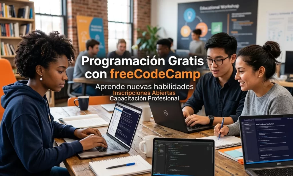 Programación Gratis con freeCodeCamp